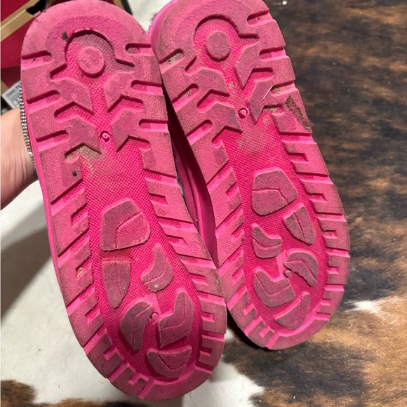 Pink Rhinestone Platform Mules - Picture 4 of 4